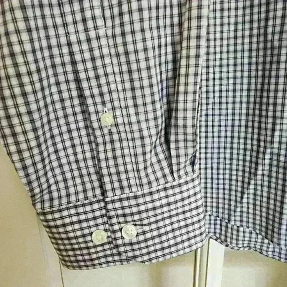 Egara Men's Long Sleeve Button Down Shirt 2XLT Gray Lavender Casual Office Fall - Picture 6 of 10